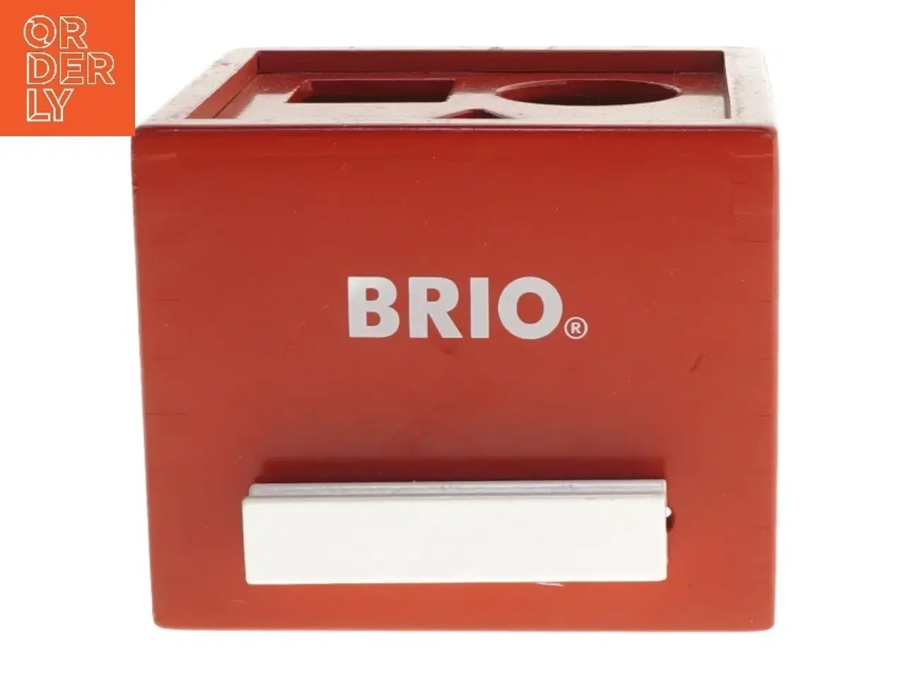 Billede 1 - Putkasse med klodser fra Brio (str. 13x11 cm)