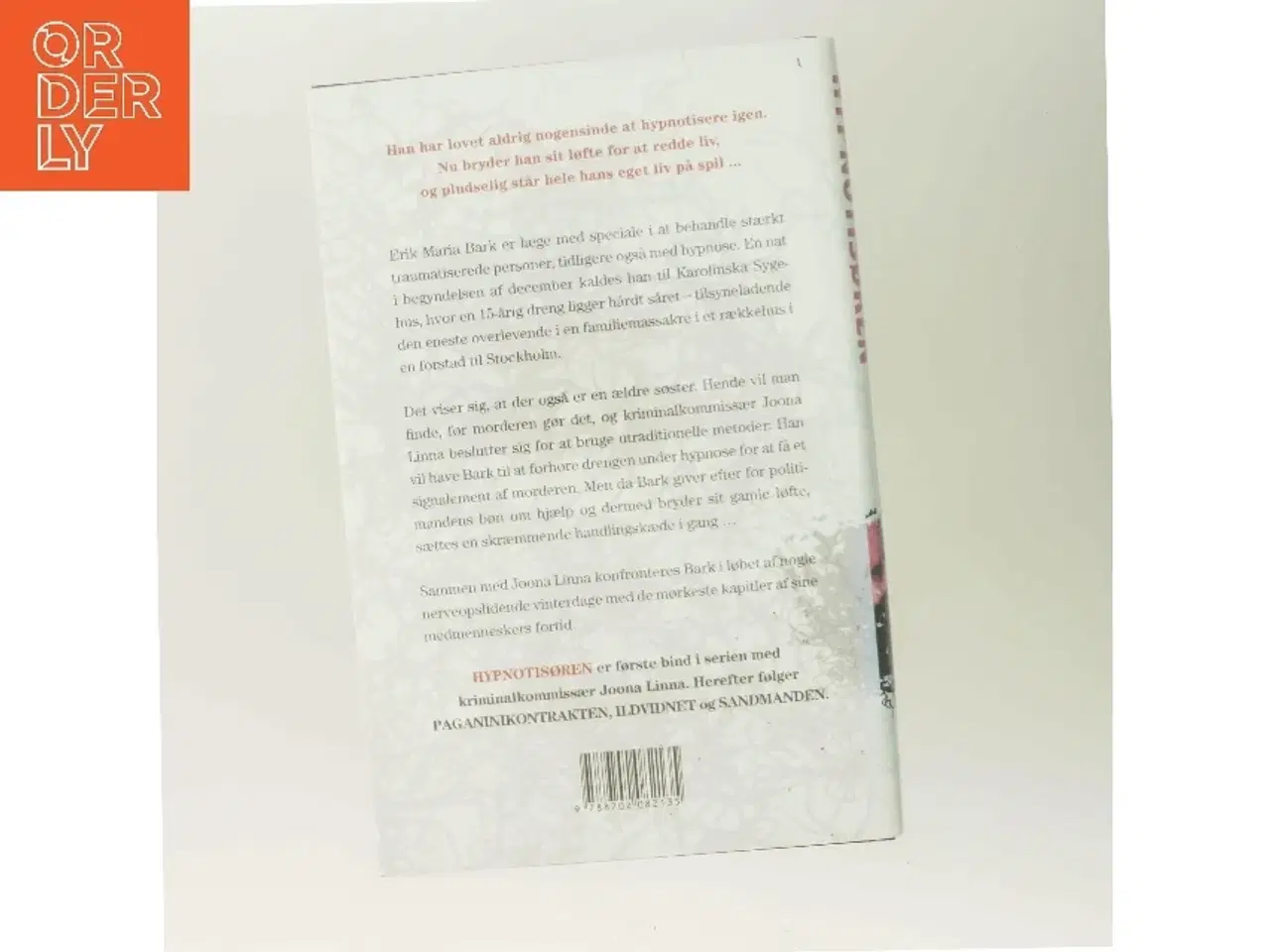 Billede 3 - Hypnotisøren af Lars Kepler (Bog)