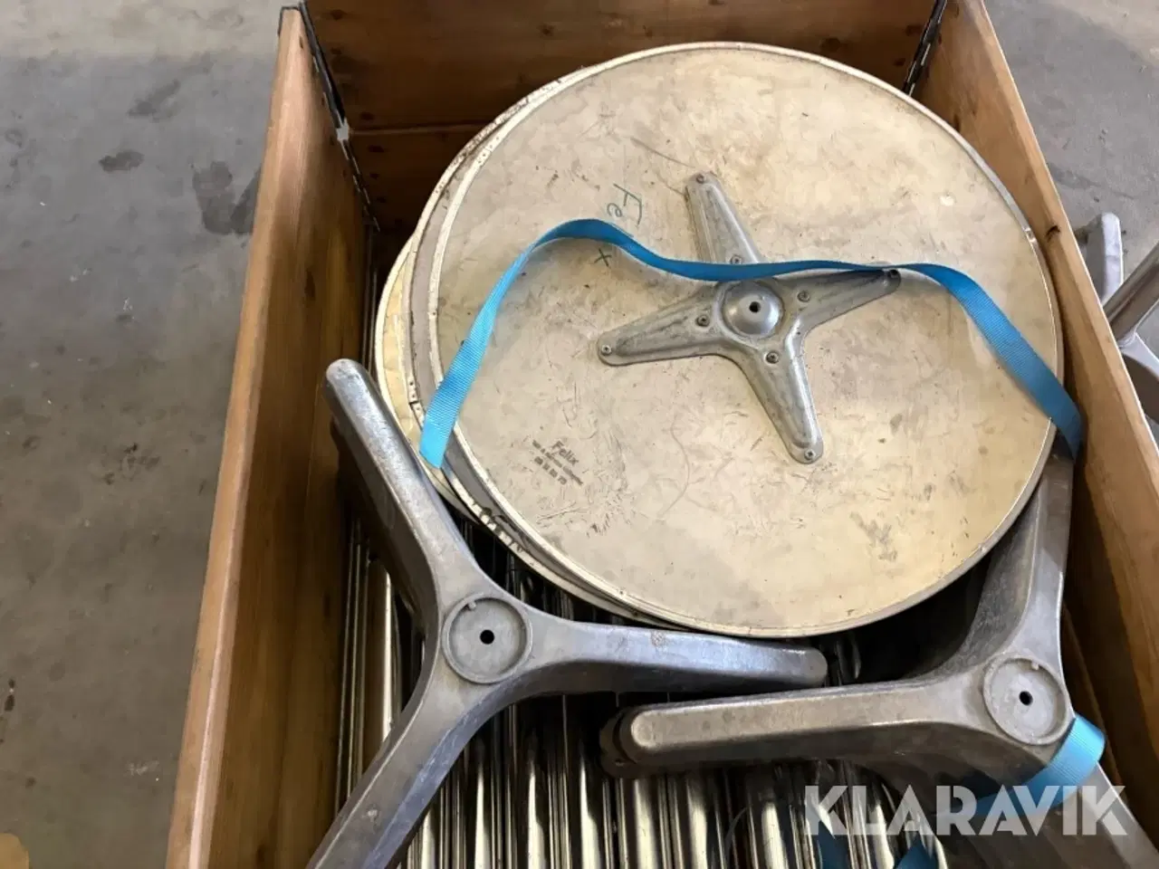 Billede 8 - Caféborde 110cm Ø60 12styk