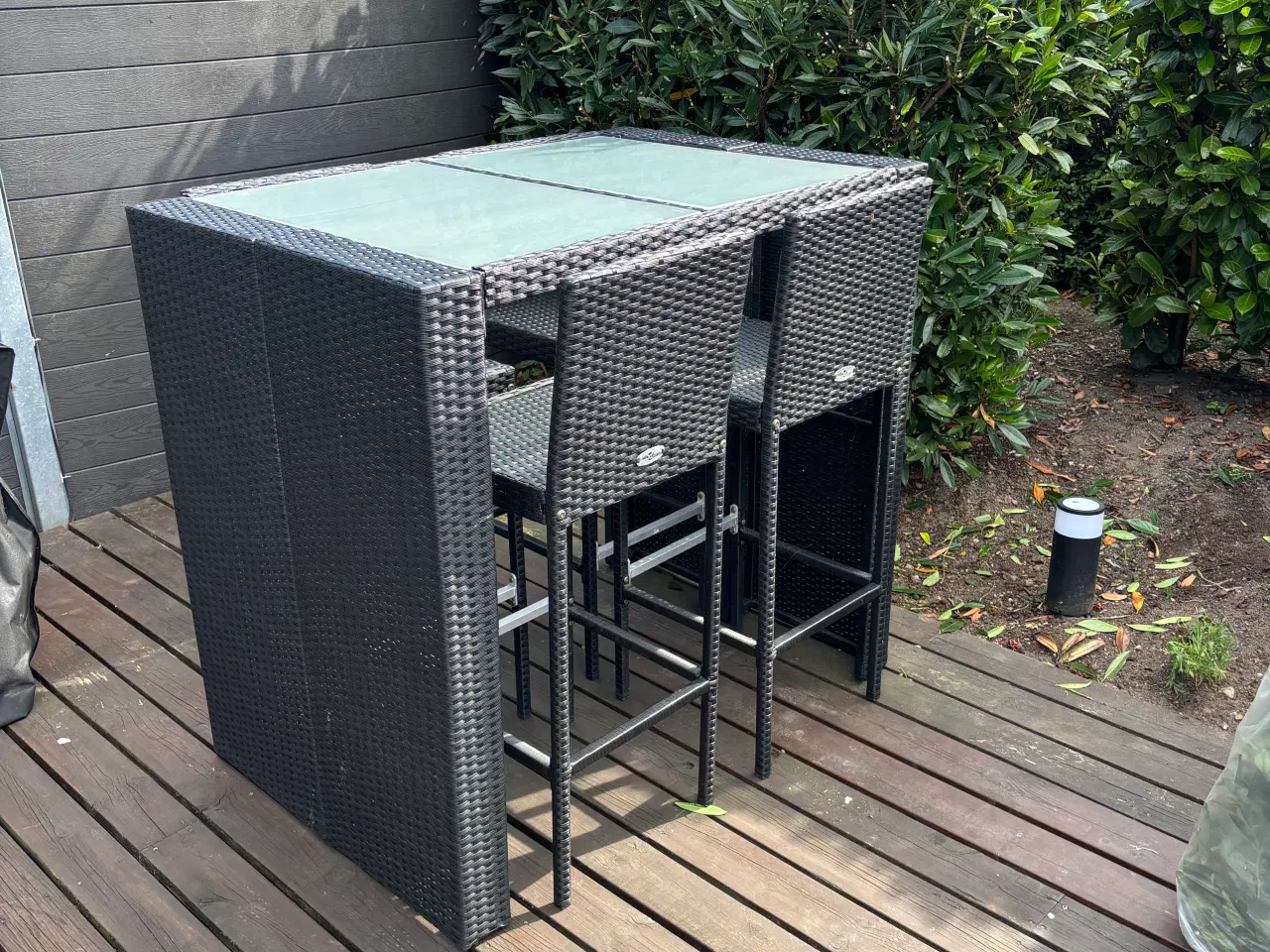Billede 1 - Barbord med 4 stole