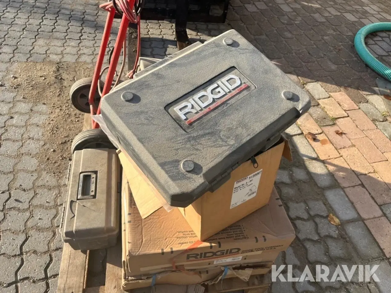 Billede 12 - Rørgevindmaskine RIDGID 300 Compact Threading