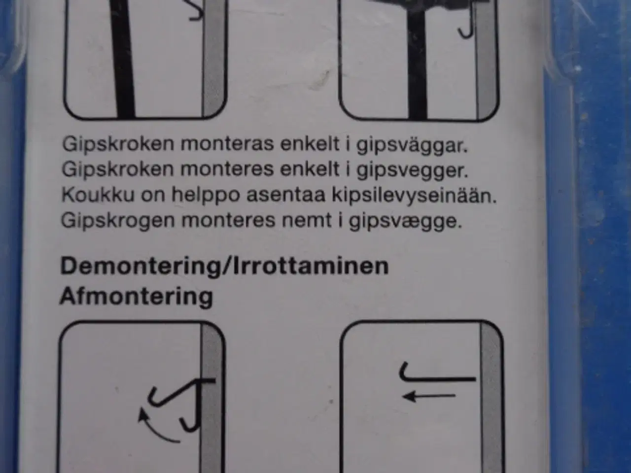 Billede 3 - 10 kroge til gipsvæg