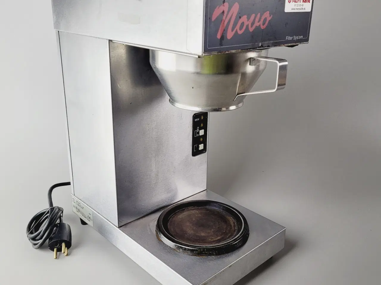 Billede 6 - ⭐️· Professionel Kaffemaskine - NOVO-001 " Meny 
