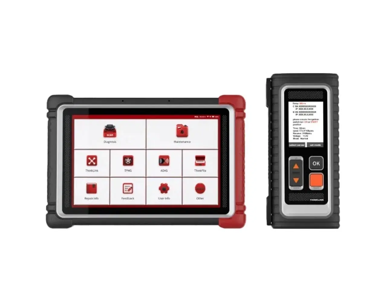 Billede 9 - Thinkcar Euro 195 Pro diagnoseværktøj med 9" skærm ADAS 2års opdateringer, dansk sprog & TPMS software
