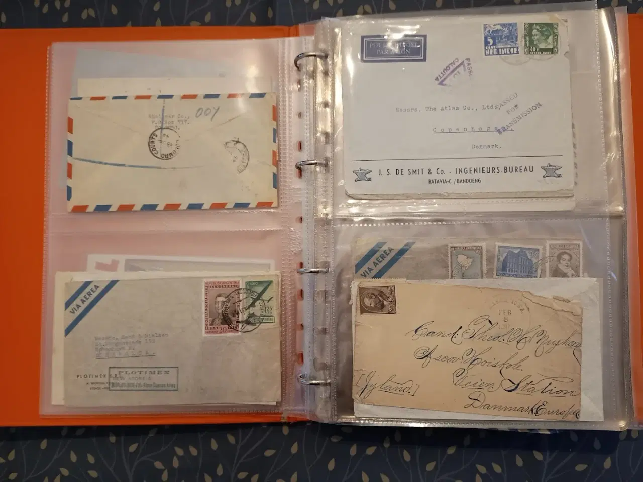 Billede 3 - Mappe med gamle breve