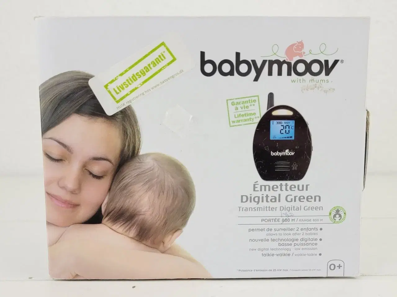 Billede 1 - Ekstra Babyenhed til BabyMoov Digital Green Alarm