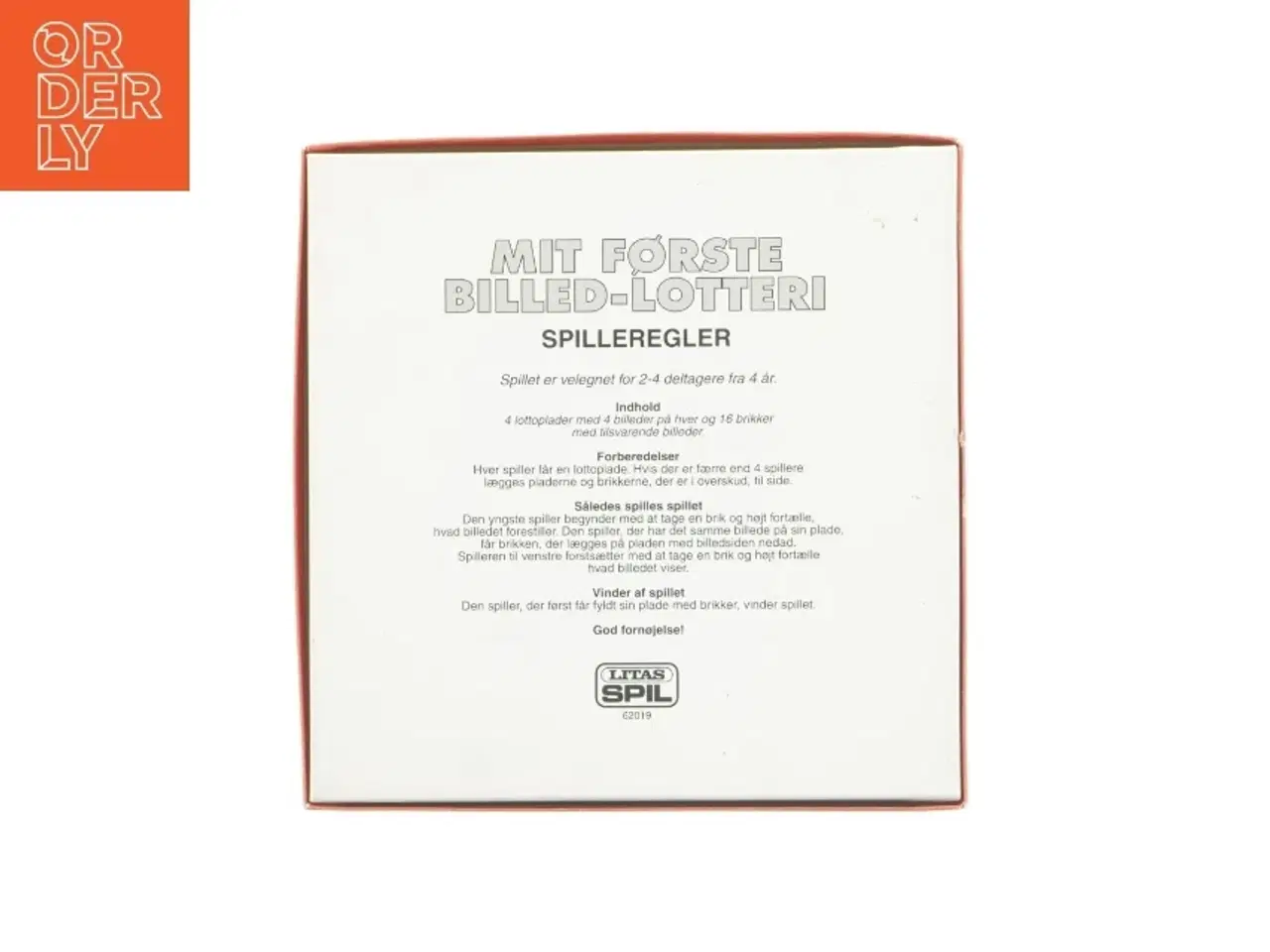 Billede 2 - Billedlotteri spil (str. 22,5 x 22,5 x 4,5 cm)