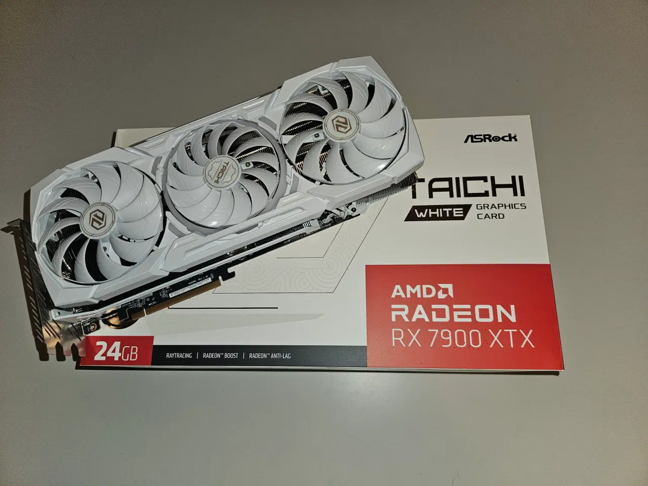 Billede 1 - AMD Radeon RX 7900 XTX 24GB - ASRock Taichi White 