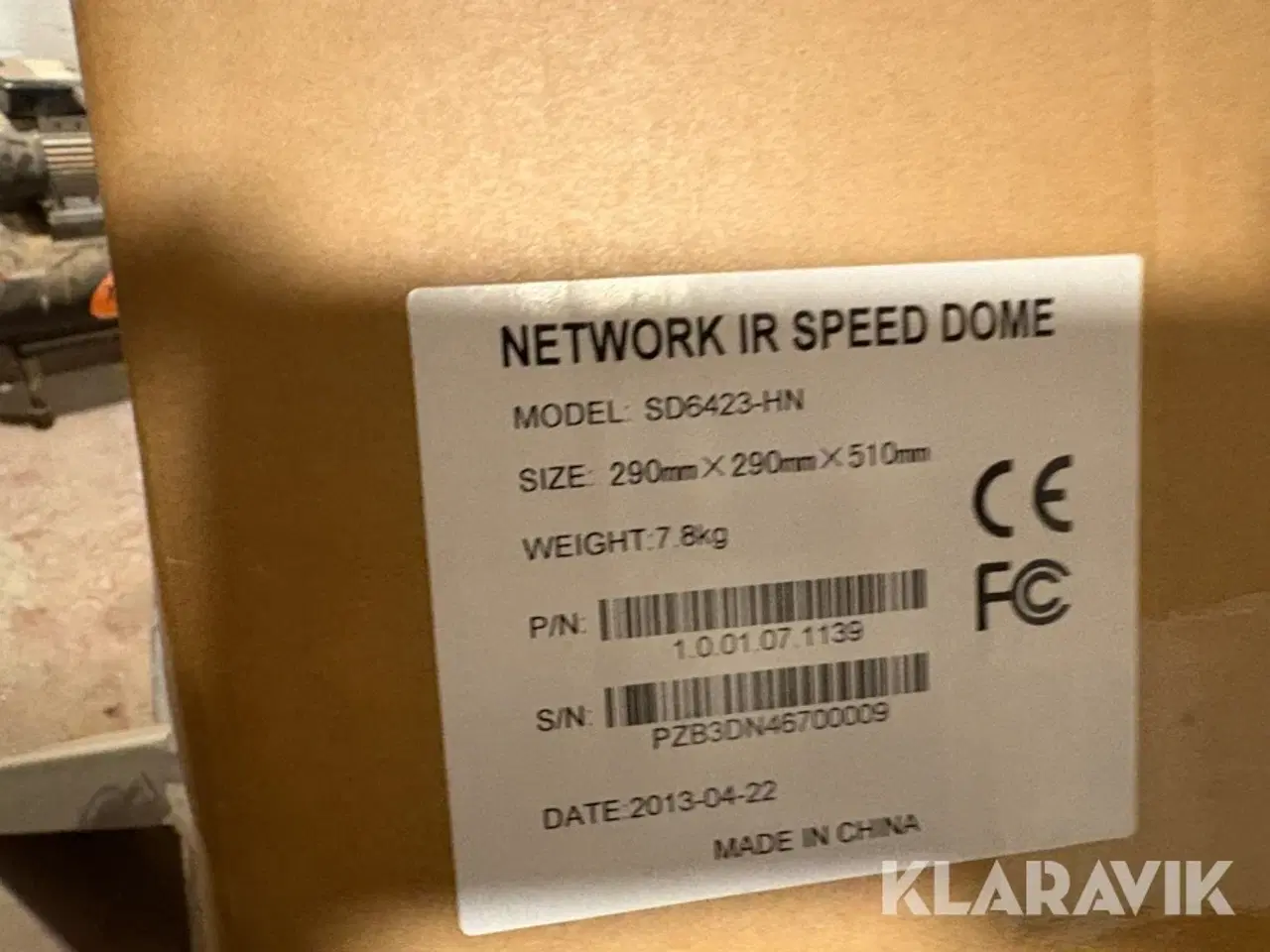Billede 3 - Overvågnings kamera Network IR intelligent speed dome