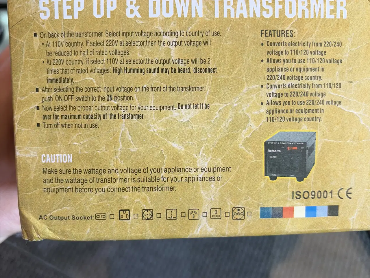 Billede 6 - Revolts Step up & Down Transformer