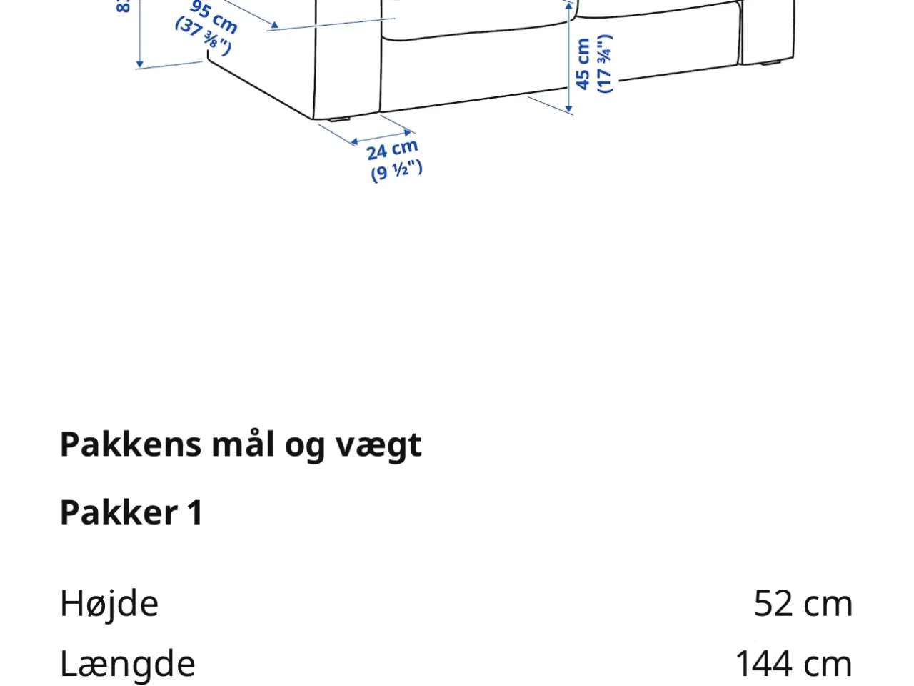 Billede 2 - 2 Pers sofa antracit grå 