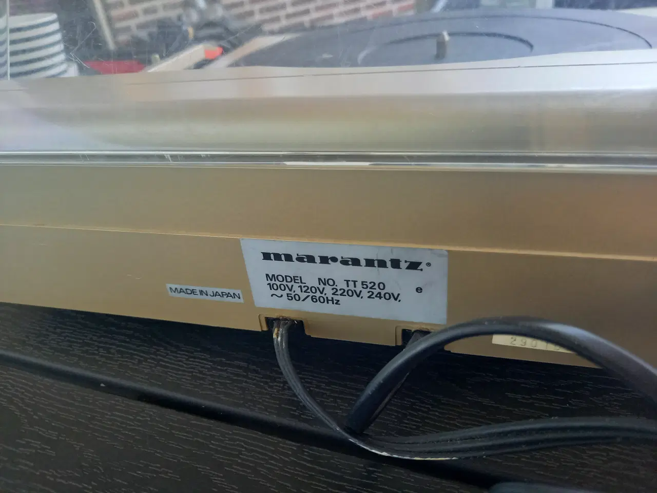 Billede 4 - Marantz Vintage Forstærker og pladespiller 