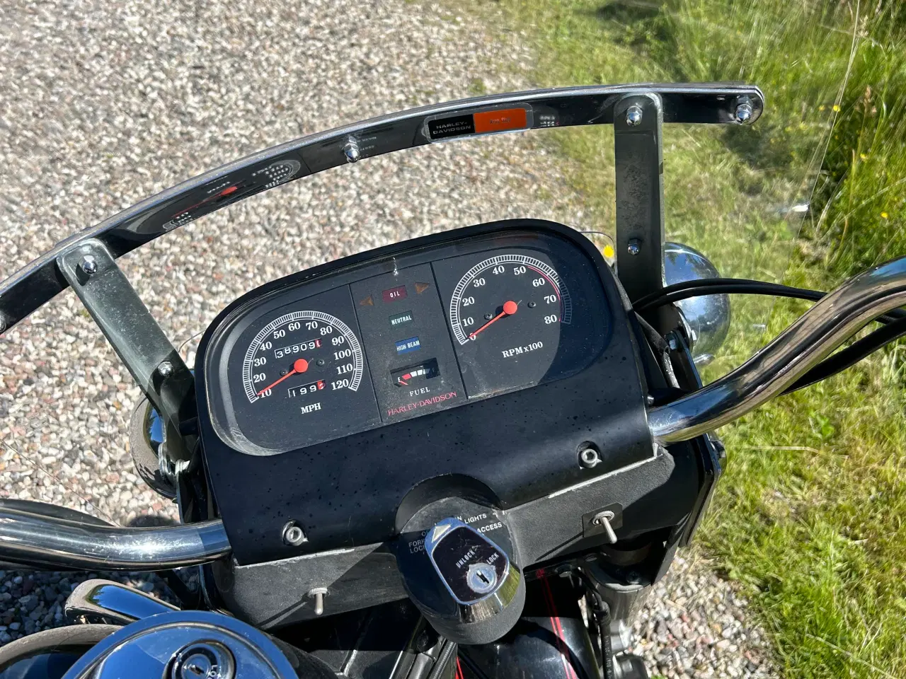 Billede 4 - Harley Davidson FLHS, Evolution 1988.