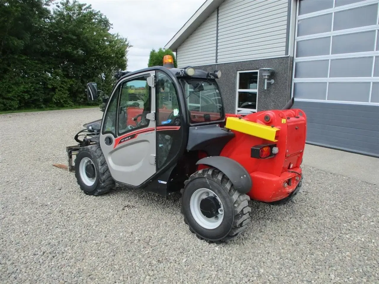 Billede 9 - Manitou MT 625H COMFORT Dansk maskine, med hydrauliske pallegafler.