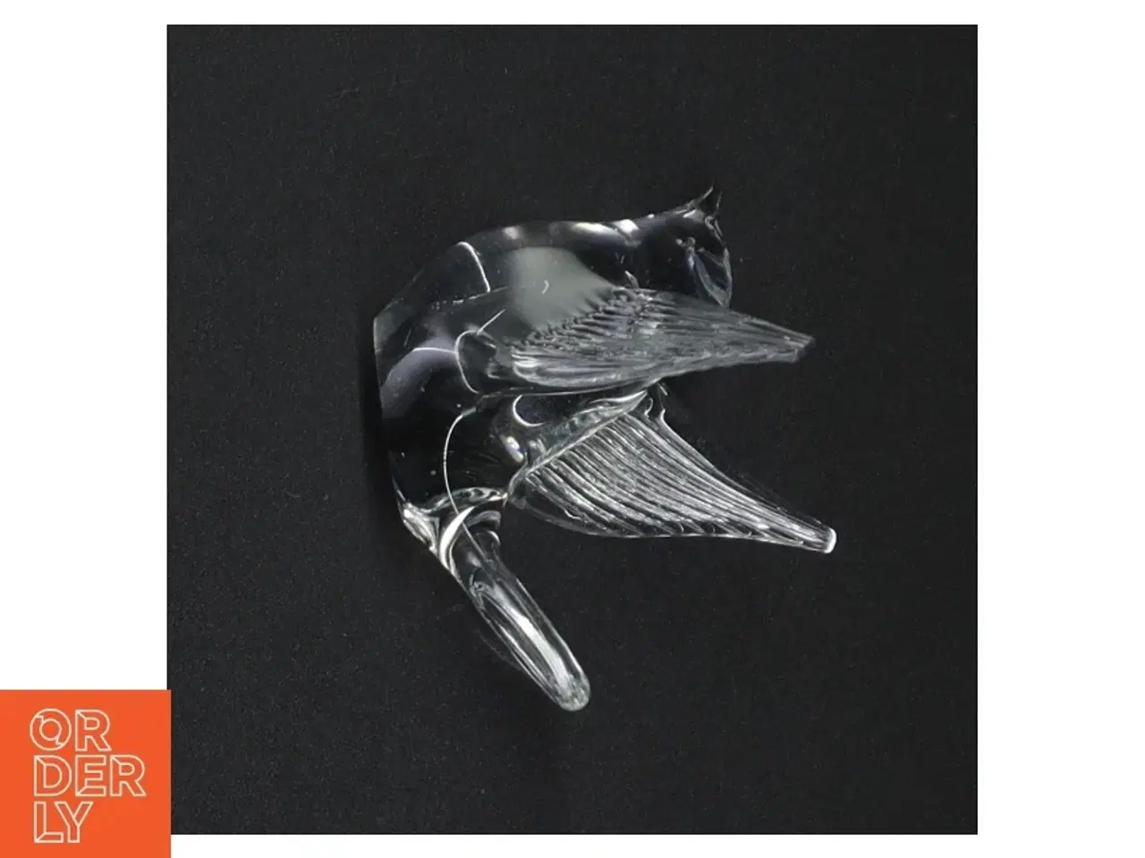 Billede 4 - Glasfugl figur (str. 7 x 9 x 7 cm)