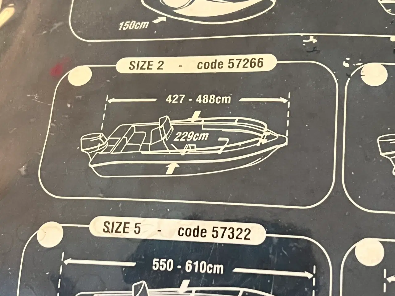 Billede 3 - Bådpresenning 427-488 cm