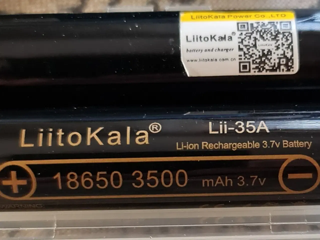 Billede 2 - LiitoKala 18650 batterier.