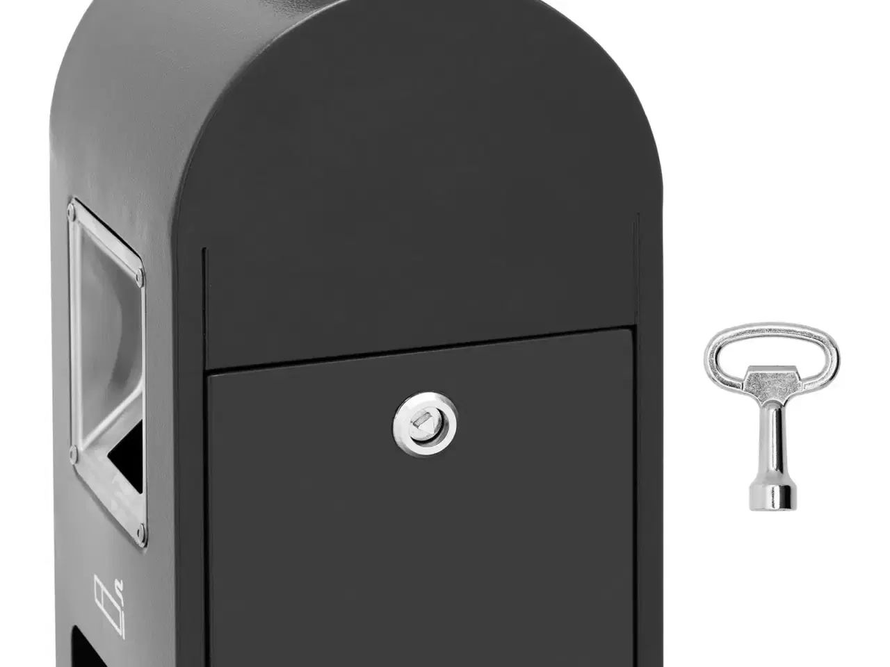 Billede 3 - Skraldespand med Askebæger – Aflåselig – 10,8 L