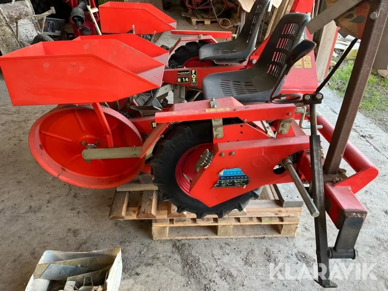 Billede 3 - Plantemaskine Checchi&Magli 2 rækker