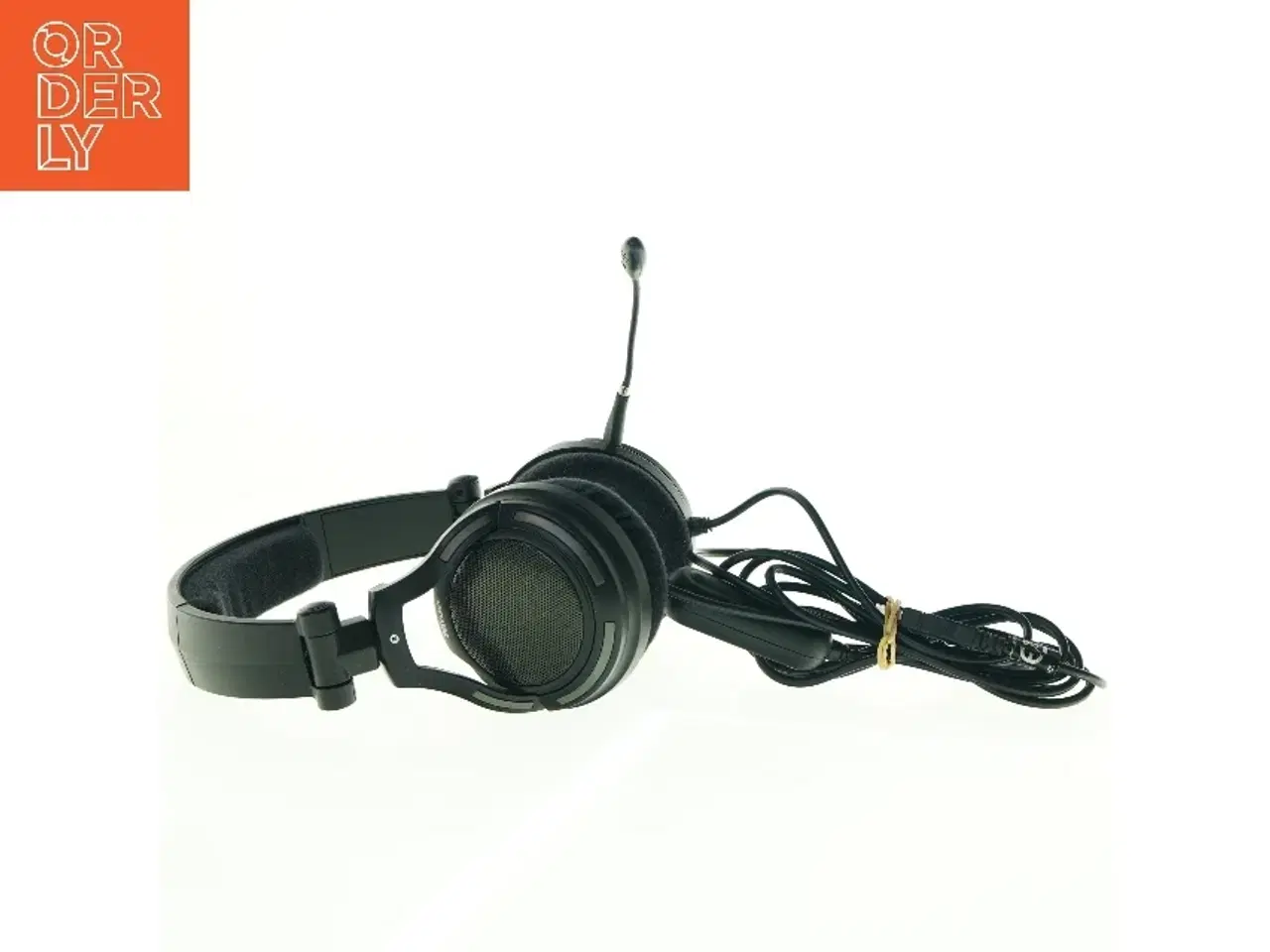 Billede 1 - Sort hovedtelefon med mikrofon fra Trust (str. 19 x 8 cm)