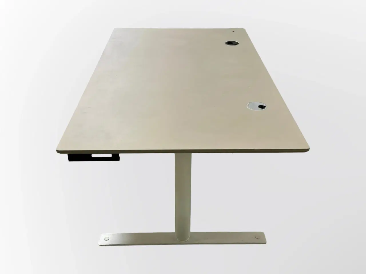 Billede 4 - Linak Hæve/sænkebord – Grå/Hvidt Stel 160x90