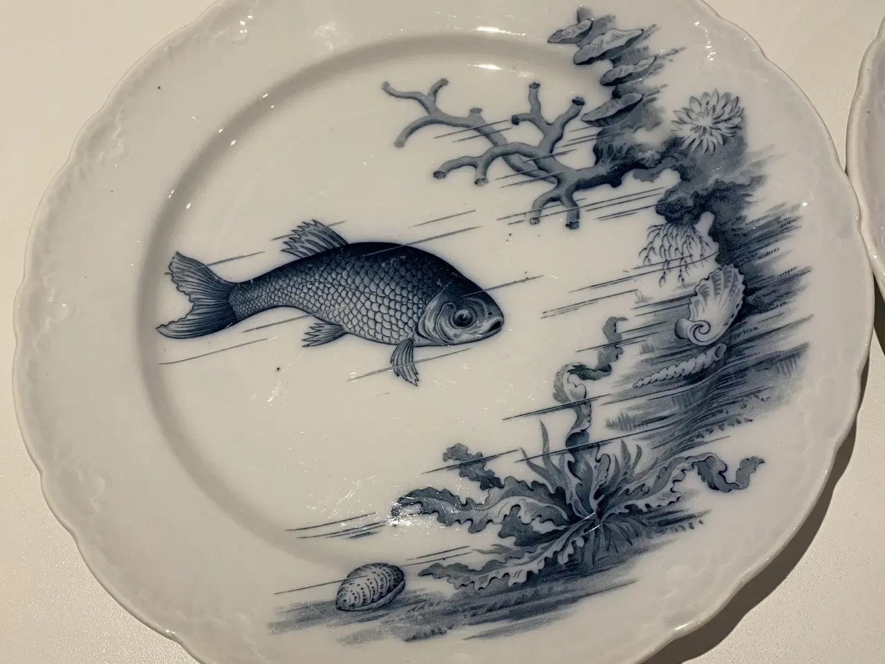 Billede 8 - Fiske tallerken 7 stk
