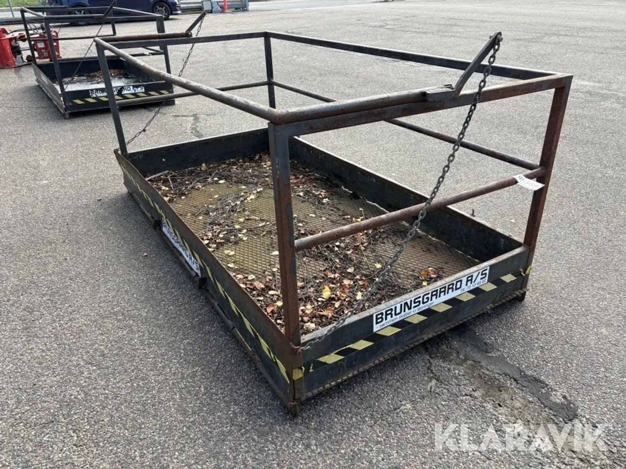 Billede 5 - Mandskabs kurv KIRK Maskinfabrik