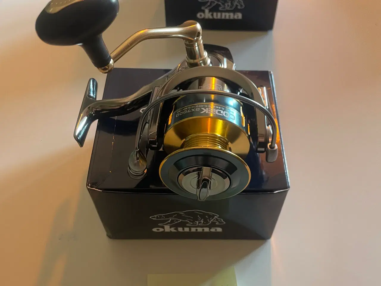 Billede 4 - Fiske grej metal hjul og fletline