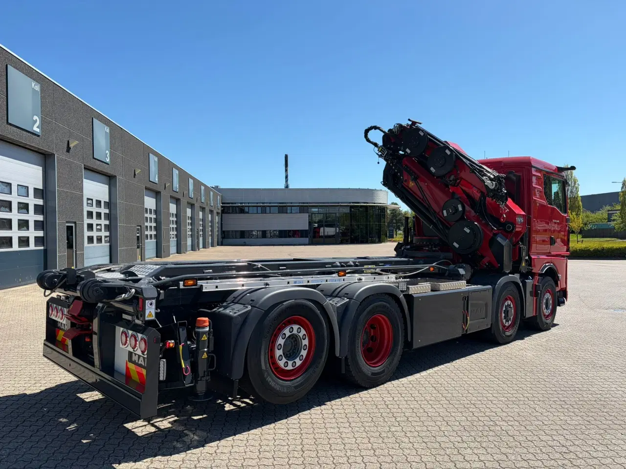 Billede 4 - MAN TGX 35.540 8X2H-6 BL CH, Hejs-kran