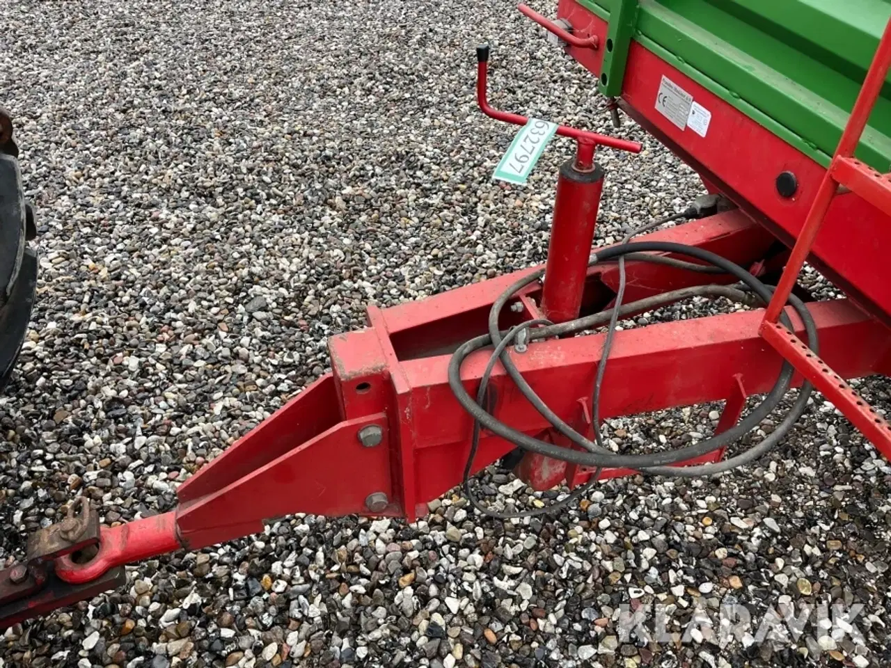 Billede 8 - Tipvogn Præstbro Maskiner T654/1 3-vejs tip - med bremser