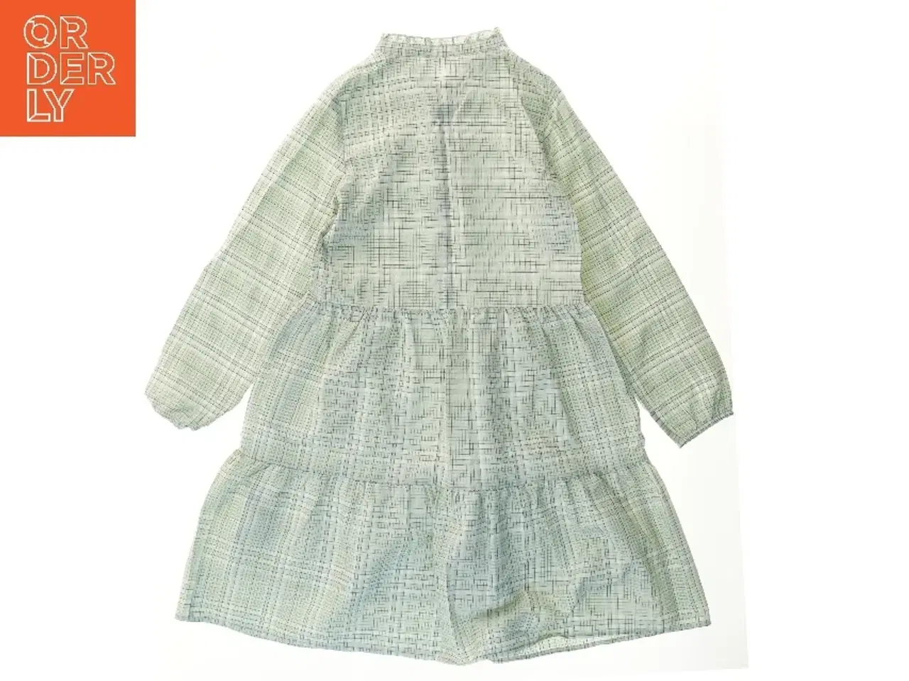 Billede 2 - Langærmet ternet kjole fra Name It (str. 146)