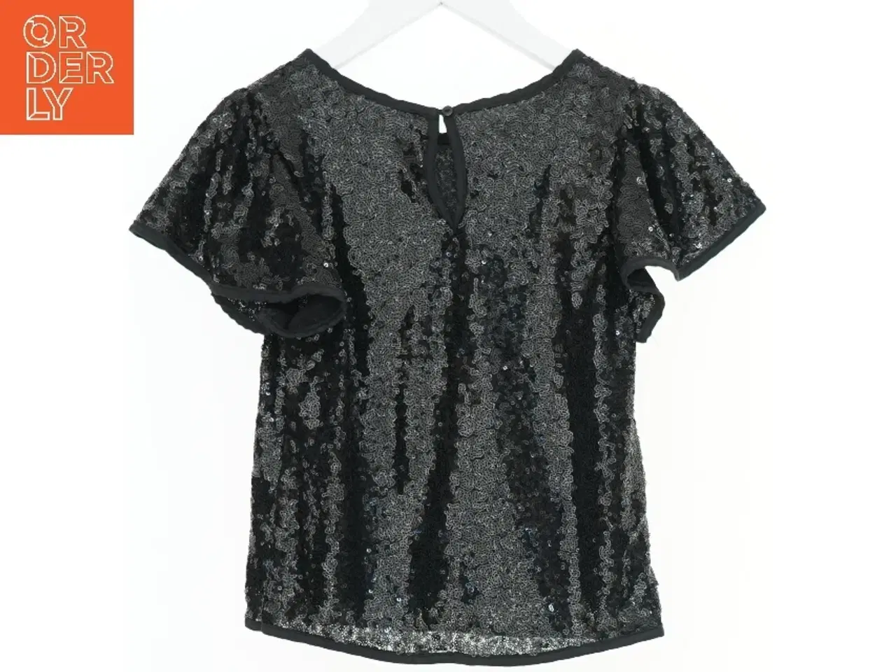 Billede 2 - Paillet T-shirt fra H&M (str. 128)