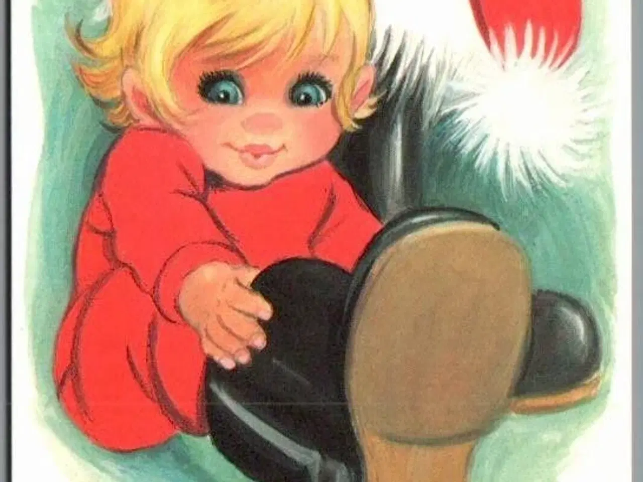 Billede 1 - Illa - Glædelig Jul - Printed in Denmark 151 d00 316 - Postkort - Ubrugt