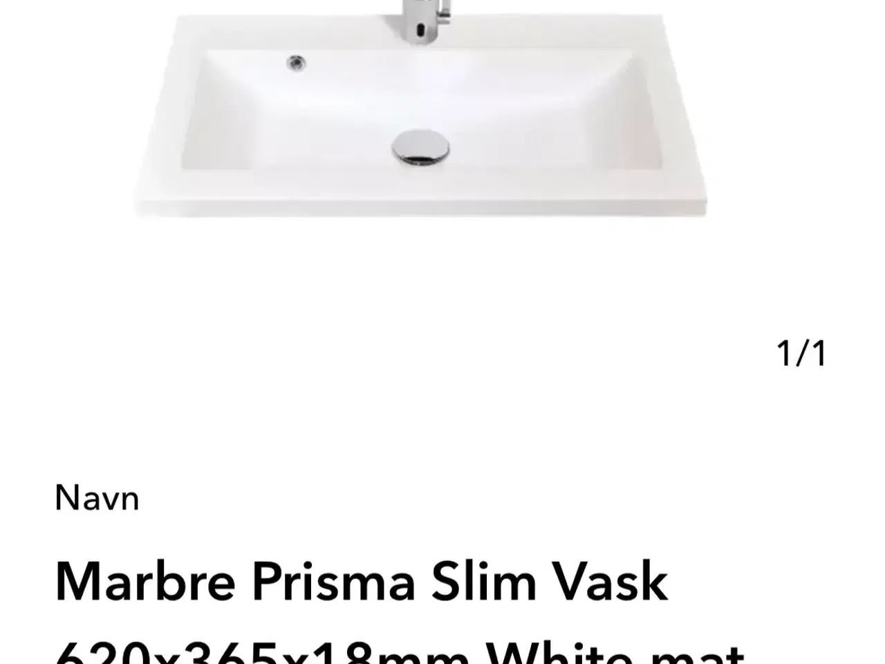 Billede 3 - Ny håndvask til badmøbel 