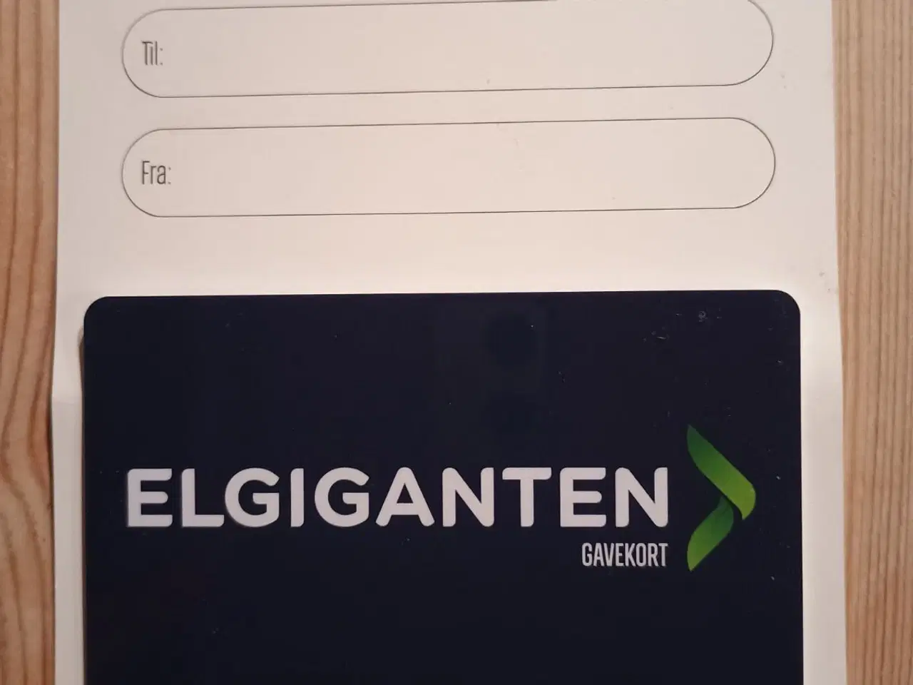 Billede 1 - 1000,- gavekort til Elgiganten