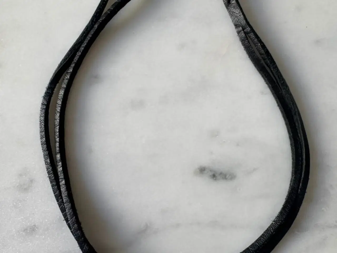 Billede 1 - Troldekugle single læderarmbånd