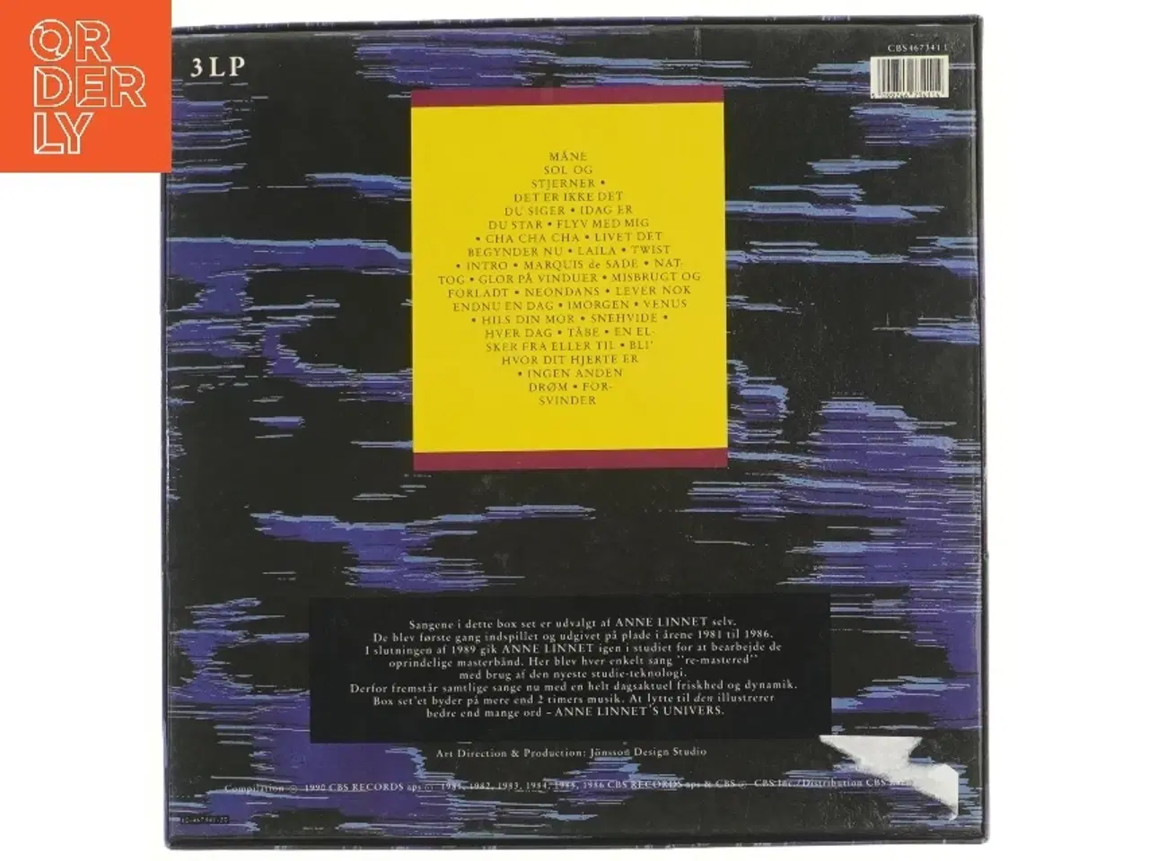 Billede 3 - Anne Linnet Univers 3 LP boxset fra Anne Linnet (str. 31x31 cm)