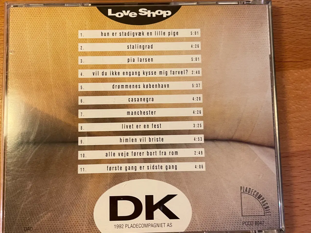 Billede 2 - Love Shop DK cd