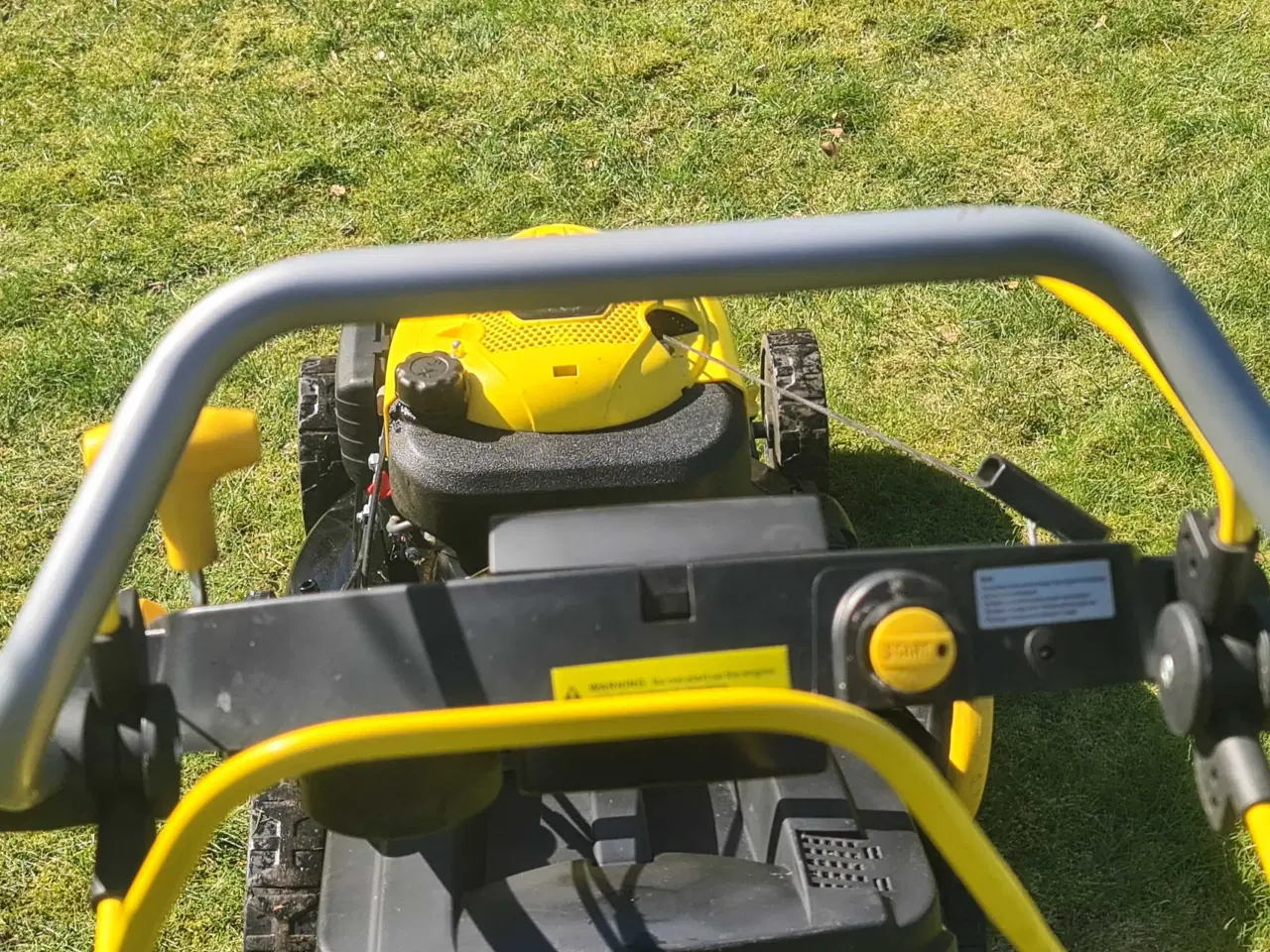 Billede 5 - Garden selvkørende og selvstart plæneklipper 