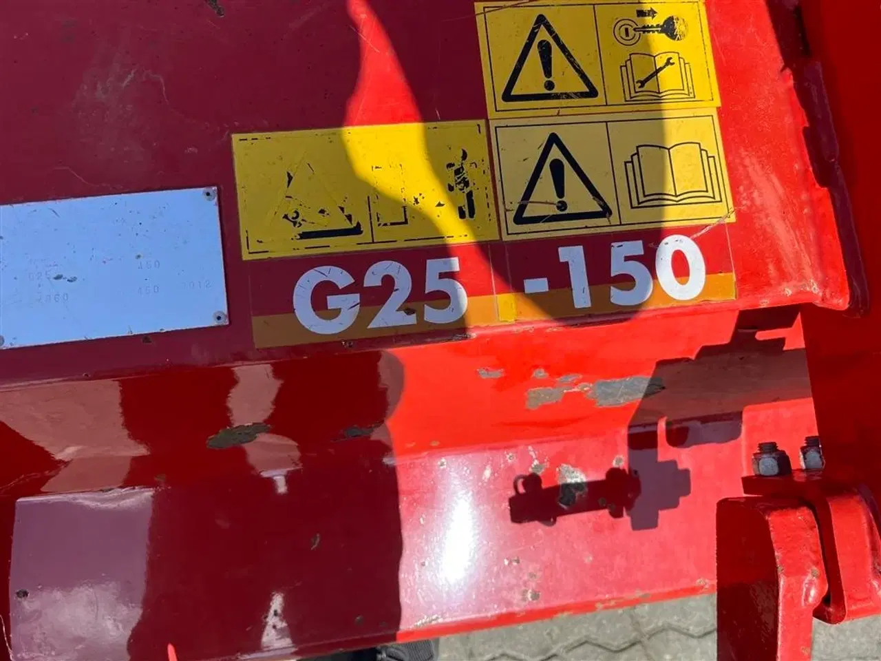 Billede 13 - Forigo G25 -150 Stennedlægnings fræser med så kasse