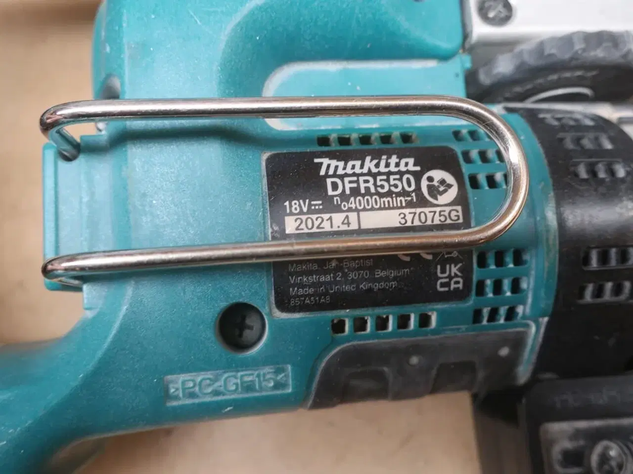 Billede 2 - Stiksav, Bajonetsav, sømpistol mv. MAKITA Model: DFR550, DJR 187, DOG 180, DJV 181, DC18RC