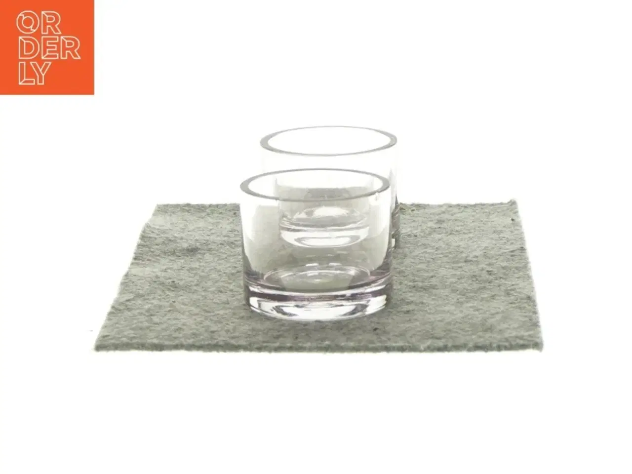 Billede 3 - Lysestager (2 stk) (str. 5 X 7 cm)