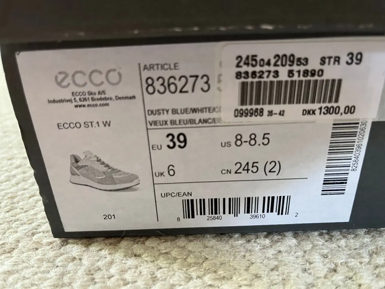 Billede 2 - Ecco sko, meget lækker kvalitet