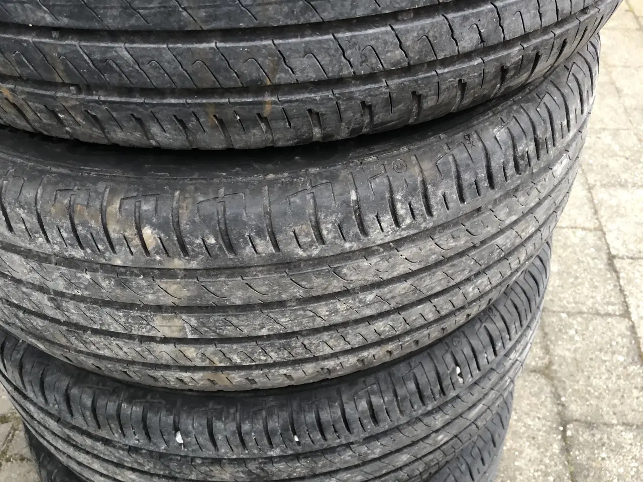 Billede 8 - 16”originale volvofælge med næsten nye dæk!!