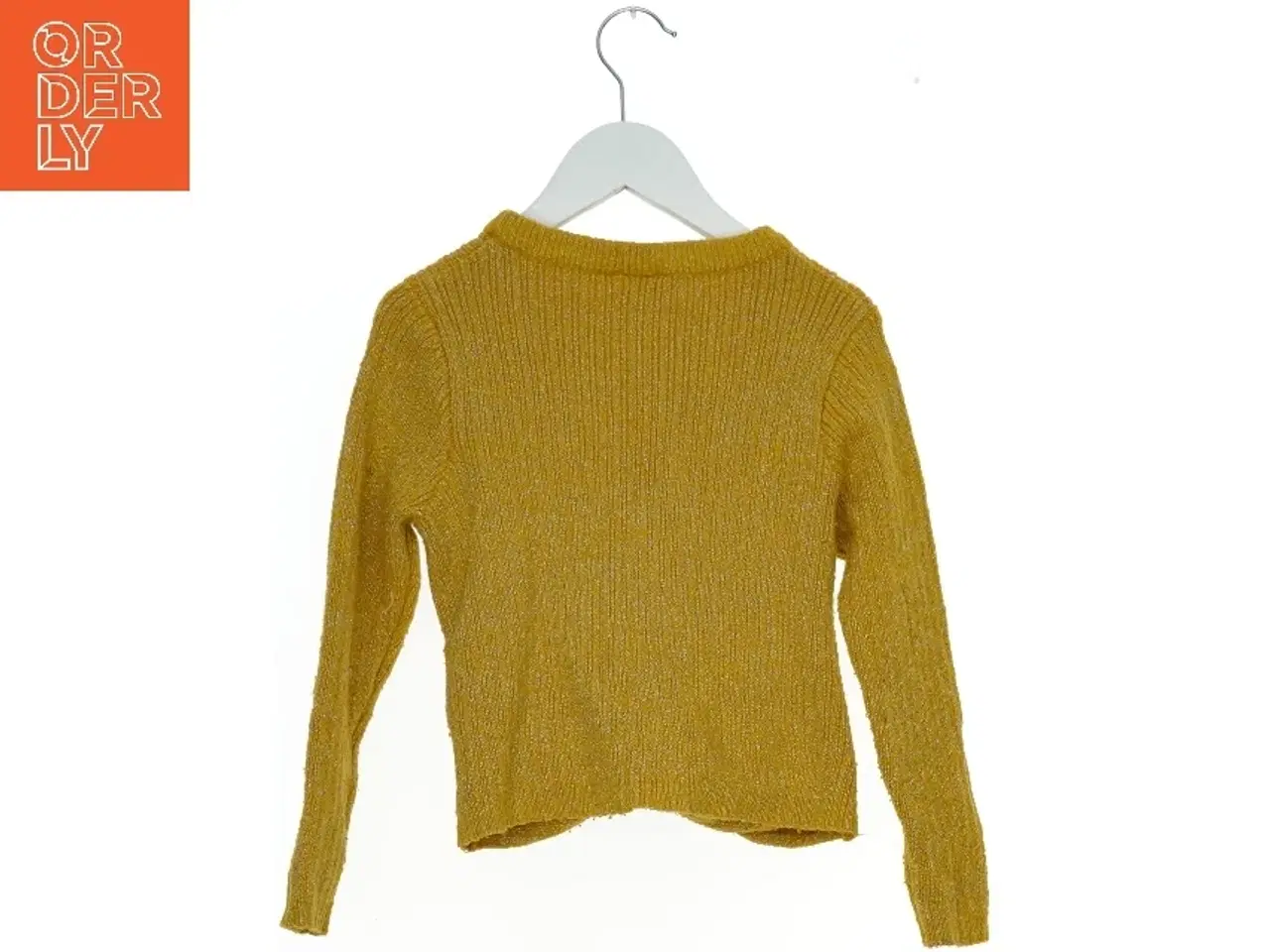Billede 2 - Strikket gul bluse fra Name It (str. 116)