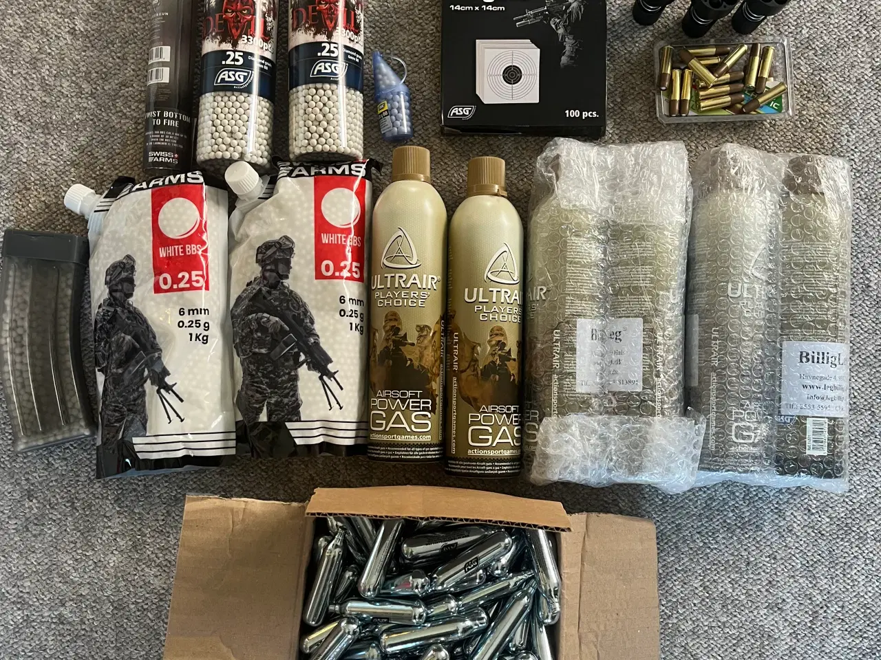 Billede 2 - Hardball pistoler med tilbehør
