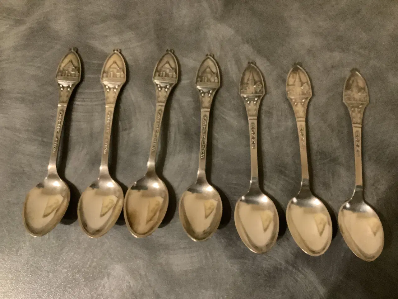 Billede 2 - 7 souvenir teskeer