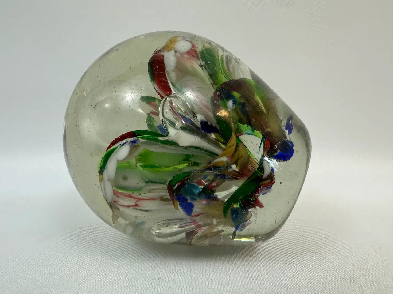 Billede 6 - Ældre brevpresse i glas