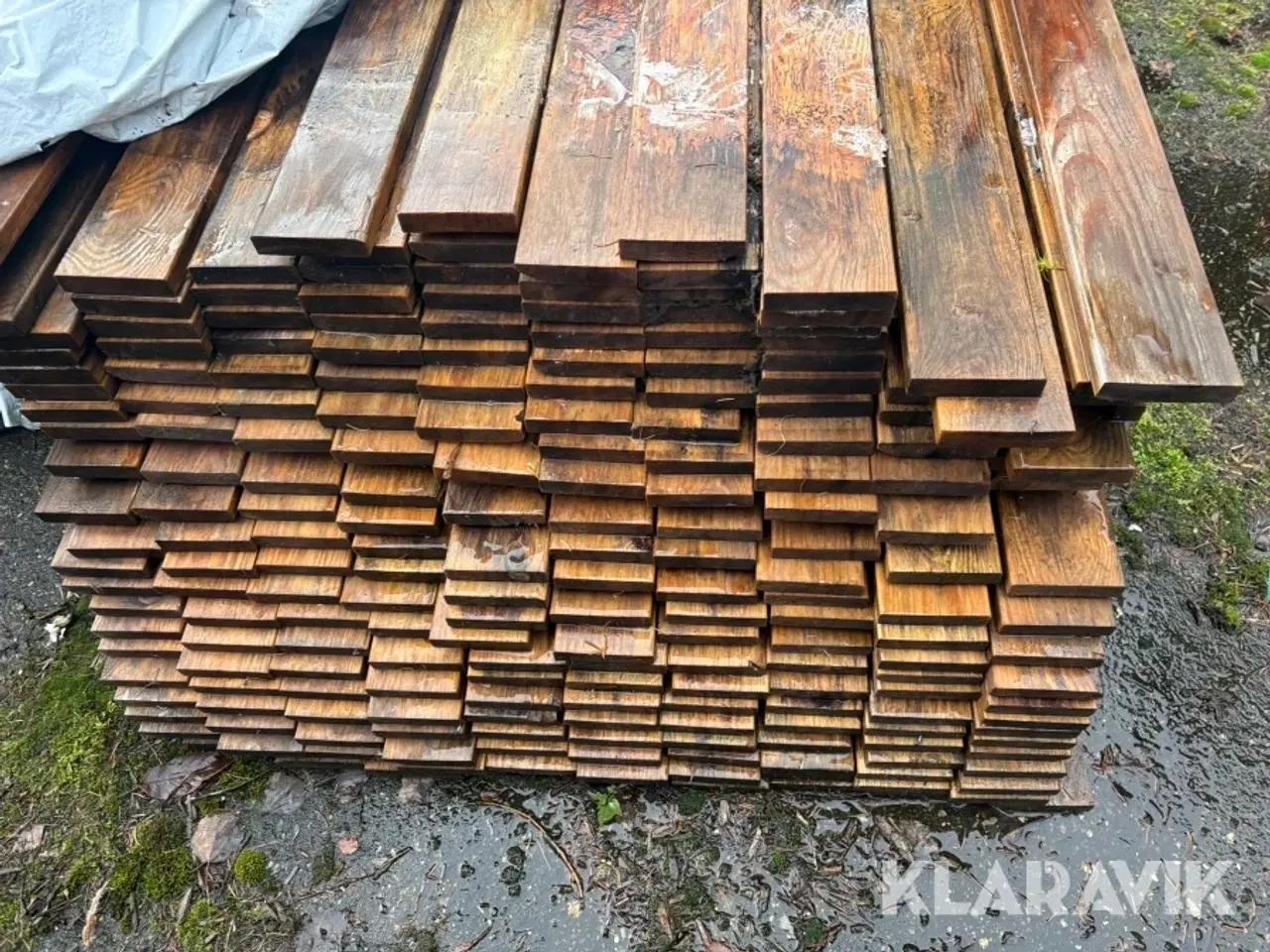 Billede 2 - Lot: Forskallings brædder 3 paller