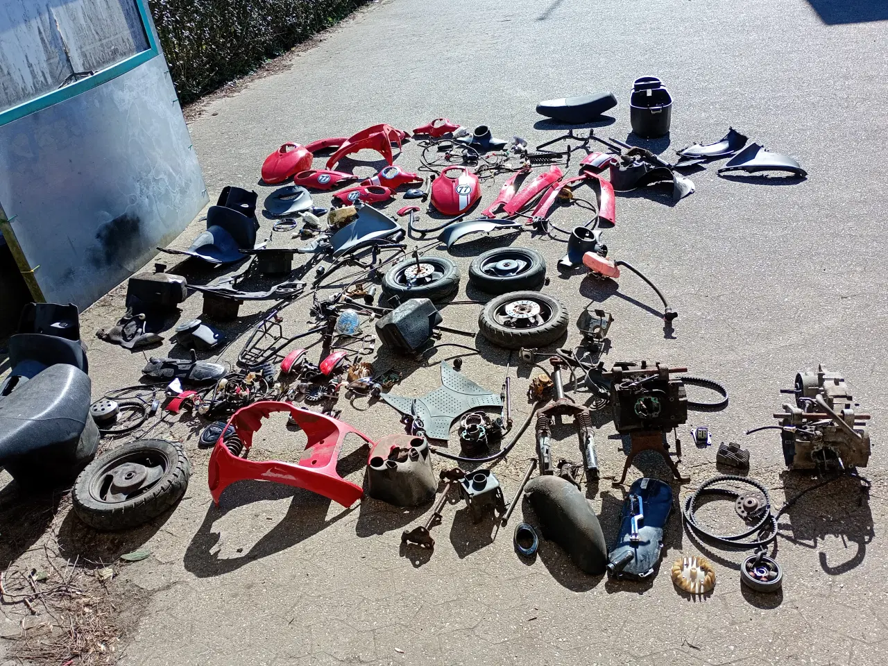 Billede 1 - Dele til pgo ligero / new ligero sælges